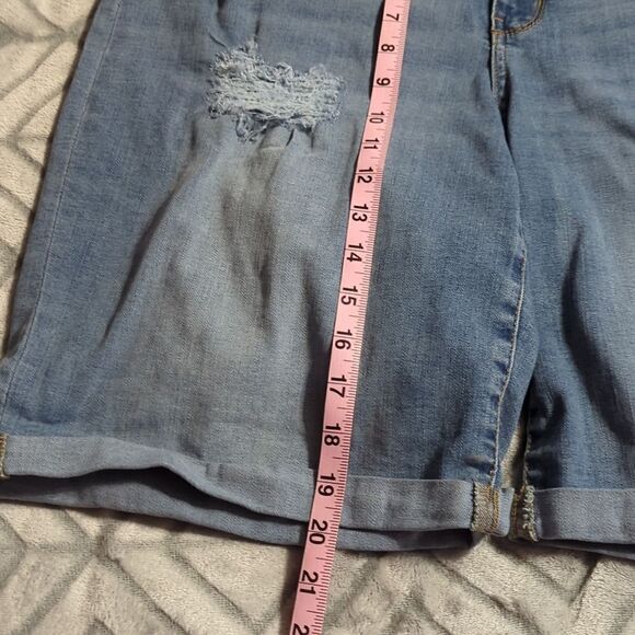 Women's Blue Shorts - Picture 8 of 8